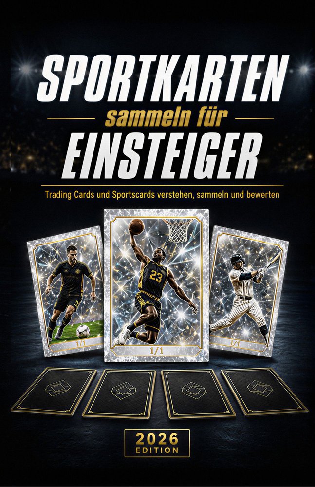 Buchcover: Sportkarten sammeln für Einsteiger